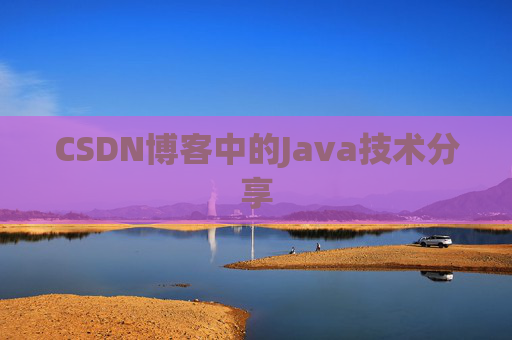 CSDN博客中的Java技术分享